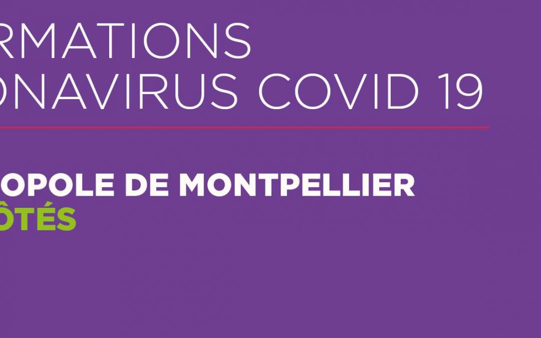 Info COVID métropolle Montpellier